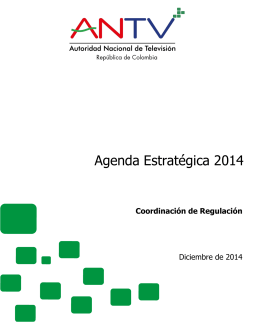 Agenda Estratégica 2014