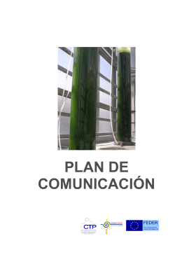 PLAN DE COMUNICACIÓN