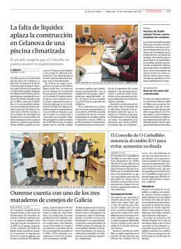 la noticia sobre Cunicarn en La Voz de Galicia.