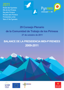 Documento para descargar - Communauté de Travail des Pyrénées