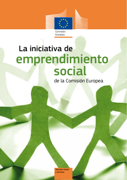 La iniciativa de emprendimiento social de la Comisión Europea