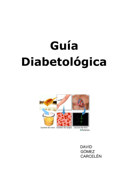 Guía Diabetológica - Diputación Provincial de Albacete