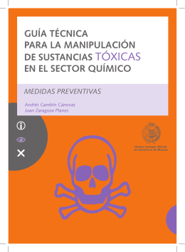 Guía técnica para la manipulación de sustancias tóxicas. I.C.O. de