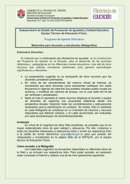 webgrafía de Ajedrez - Subsecretaría de Promoción de Igualdad y