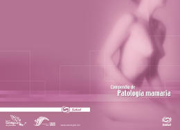 compendio de patología mamaria - Secretaría de Salud :: México