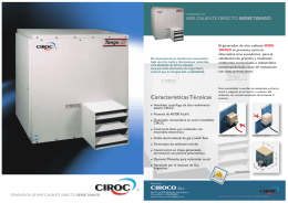 PDF | Generador de aire caliente Tango-40