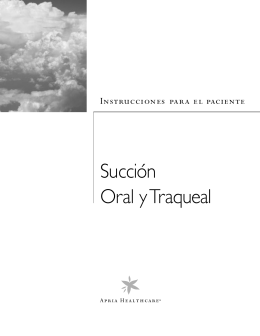 Succión Oral y Traqueal
