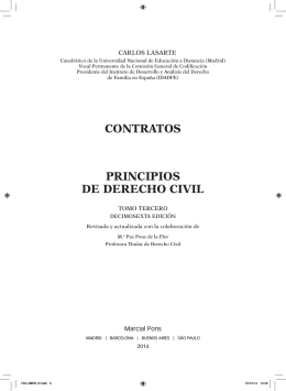 CONTRATOS PRINCIPIOS DE DERECHO CIVIL