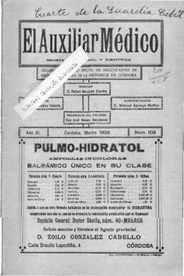 el auxiliar medico 1935_109 - Helvia :: Repositorio Institucional