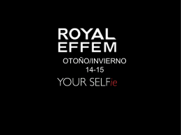 Descubre los productos y la inspiración de Royal Effem