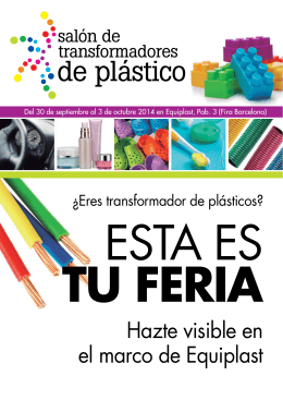 de plástico - Fira Barcelona
