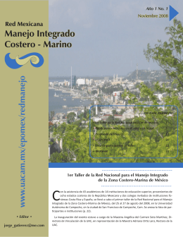 Manejo Integrado Costero - Marino