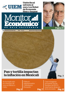 Pan y tortilla impactan la inflación en Mexicali