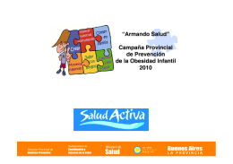 Armando Salud – Obesidad Infantil