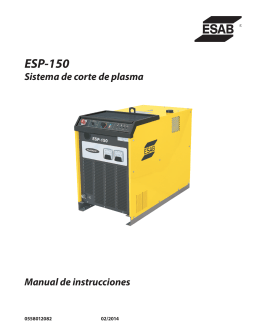 ESP-150 - ESAB Welding & Cutting Products