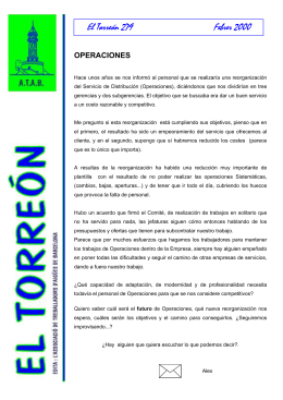 El Torreón 279 Febrer 2000