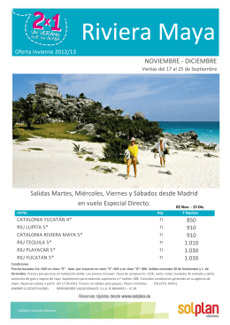 Riviera Maya - Ideal Travel