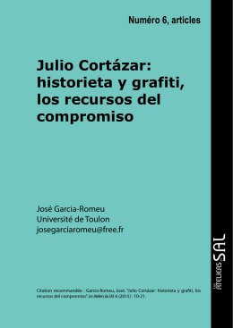 Julio Cortázar - Les Ateliers du SAL