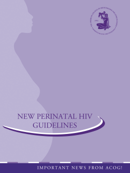 perinatal hiv testing for providers