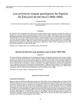 E. Aragonès Valls - Instituto Geológico y Minero de España