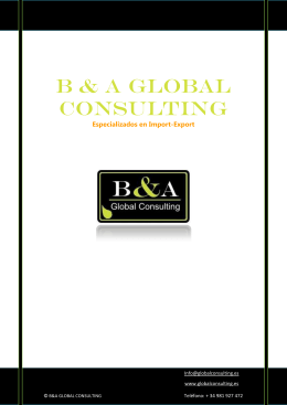 B & A Global Consulting