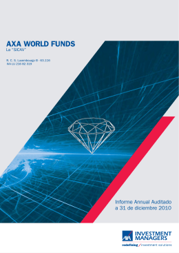 AXA WF Couv Rapport Annuel .indd