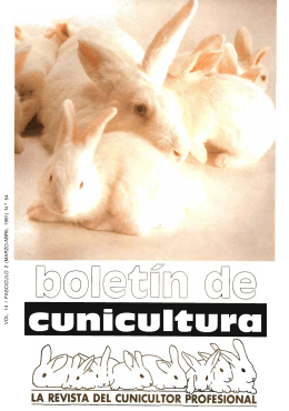 Boletín de Cunicultura, ISSN 1696-6074 - 20061002