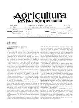 191 - Ministerio de Agricultura, Alimentación y Medio Ambiente