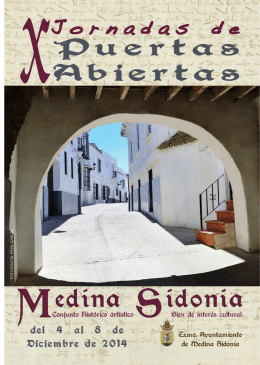 Programación - Medina Sidonia