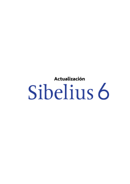 Upgrading to Sibelius 6