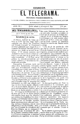 Año III, núm. 466, sábado 23 de mayo de 1891