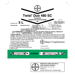 Twist® Duo 480 SC - Servicio Agrícola y Ganadero