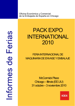 PACK EXPO INTERNATIONAL 2010