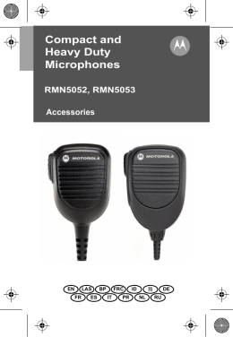 Compact and Heavy Duty Microphones
