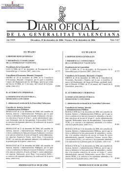 DIARI OFICIAL - Autoritat de Certificació de la Comunitat Valenciana