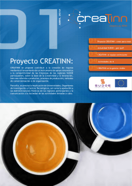 Proyecto CREATINN: - Fundación General de la Universidad de