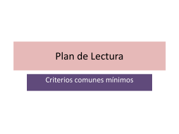 Plan de Lectura - Gobierno de Canarias