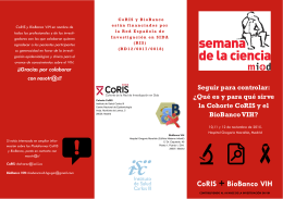 CoRIS + BioBanco VIH - Sociedad Española de Virología