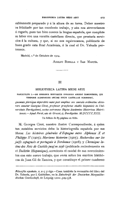 Bibliotheca latina Medii Aeui - Biblioteca Virtual Miguel de Cervantes