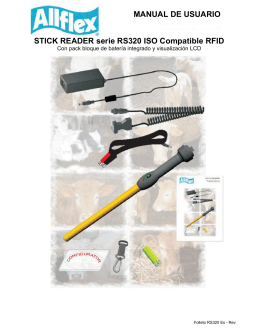 STICK READER serie RS320 ISO Compatible RFID