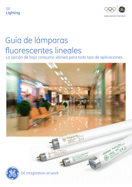 Guía de lámparas fluorescentes lineales - Eco-Tubo