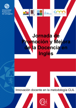 Jornada de Promoción y Mejora de la Docencia en Inglés