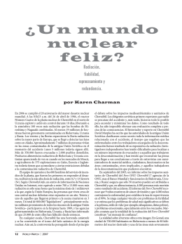 ¿Un mundo nuclear feliz?