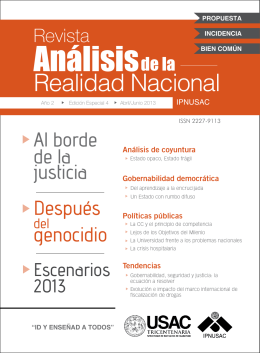 Análisis - IPNUSAC - Universidad de San Carlos de Guatemala