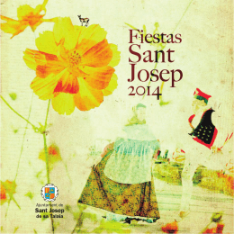 Descarga el folleto de las Fiestas de Sant Josep 2014