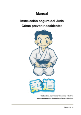 Manual de Seguridad en Judo