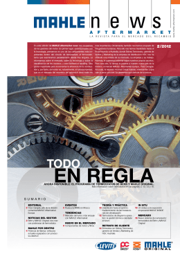 Aftermarket news 2/2012 (español)