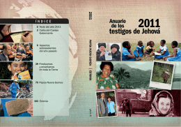 Anuario de los testigos de Jehová 2011