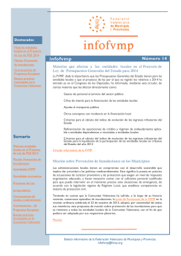 InfoFVMP núm. 14 (castellano)
