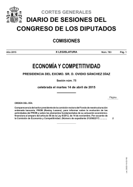 Núm. 783 - Congreso de los Diputados